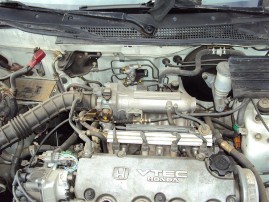 1995 HONDA DELSOL, 1.6L AUTO Si, COLOR WHITE, STK A15206